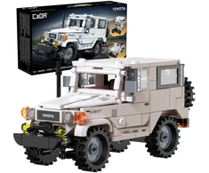 Konstruktoriaus kaladėlės CaDA Visureigis Toyota Land Cruiser FJ40 1:24 374 elementai C55042W