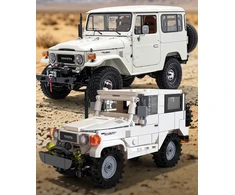 Konstruktoriaus kaladėlės CaDA Visureigis Toyota Land Cruiser FJ40 1:24 374 elementai C55042W