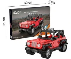 Konstruktorius CaDA Adventure Off-Roader Pull-back Terrain, C52027W, 317 det