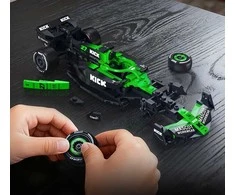 CADA BLOKAI BOLID KICK SAUBER F1 TEAM C45 VERSIJA 2025 SEZONAS 348 EL. FORMULĖ