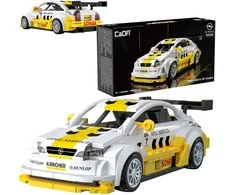 CaDA konstruktoriaus kaladėlės lenktyniniam automobiliui „Opel Astra V8 Coupe DTM“ – 305 detalės