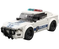CaDA konstruktoriaus kaladėlės „Racer Midnight Pursuit“ lenktyninis automobilis, 156 detalės