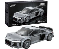 CaDA lenktyninis automobilis Audi R8 kupė sportinis automobilis 199 detalės