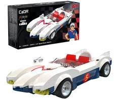 CaDA konstruktoriaus kaladėlės lenktyninis automobilis Speed Racer Mach 5 C55087W 294 elementai