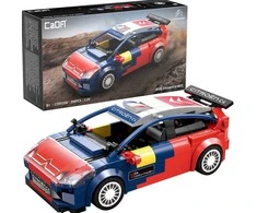 CaDA konstruktoriaus kaladėlės lenktyniniam automobiliui „Citroen C4 WRC“ lenktyniniam automobiliui Sportinis automobilis 296 detalės