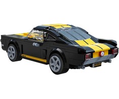 CaDA statybiniai blokai, lenktyninis nuotolinio valdymo automobilis, „Shelby GT 350H“ sportinis automobilis, 291 detalė, nuotoliniu būdu valdomas