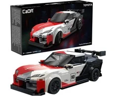 CaDA konstruktoriaus kaladėlės lenktyniniam automobiliui „Toyota GR Supra GT4“, 324 detalės