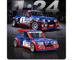 CaDA konstruktoriai iš lenktyninio automobilio „Renault 5 Maxi Turbo“, 308 detalės