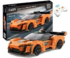 Konstruktorius CaDA Blaze Car C51075W, su RC pultu, 1:20 mastelis (295 dalys)
