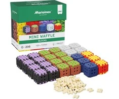Marioinex Mini Waffle building blocks, 206 pieces