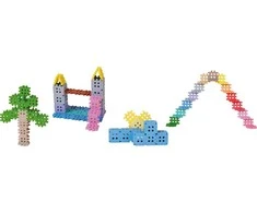 Marioinex Mini Waffle building blocks, 200 pieces in pastel colours
