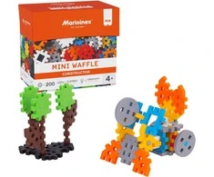 Marioinex mini vaflių konstravimo kaladėlės, 200 detalių