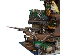 „Pantasy“ piratų romo baro konstruktoriai „Pirates Pub“, 2814 detalių