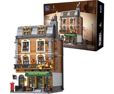 Pantasy Sherlock Holmes Baker Street 221B 3047 vienetai statybiniai blokai