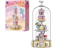 Pantasy Unicorn Paradise statybiniai blokeliai 270 vnt