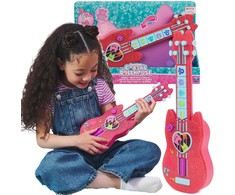 Koci Domek Gabi Kociastyczne Ukulele Meow-mazing gitara su piosenkami