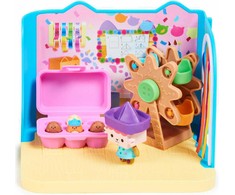 Gabi's Cat House Pokój meniškas namų rinkinys Karuselė figūrėlė Kartoninė dėžutė + priedai ir staigmenos