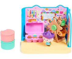 Gabi's Cat House Pokój meniškas namų rinkinys Karuselė figūrėlė Kartoninė dėžutė + priedai ir staigmenos