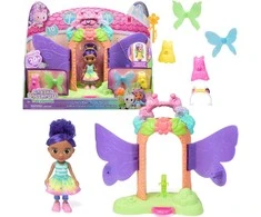 Koci Domek Gabi Rinkinys Fairylandia Fairy Magic Reveal komplektas su lalką Gabi i magiczną transformacją Gabby's Dollhouse