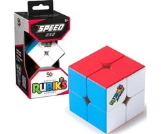 Spin Master Rubiko kubas 2x2 Rubiko greitis Cube 50 metų