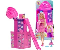 Mattel Lėlė Barbie komplektas Barbie Rise Surprise Birthday Surprise with Slide