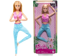 Mattel Made to Move Barbie Doll Skirtas šviesiems plaukams Hair (HRH27) | Mattel