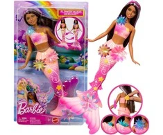 Mattel BARBIE DREAMTOPIA BLOOMING MAGIC tamsiaplaukė undinėlė (JDM73)