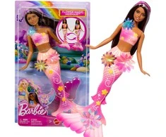 Mattel BARBIE DREAMTOPIA BLOOMING MAGIC tamsiaplaukė undinėlė (JDM73)