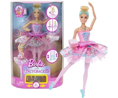 Mattel Lėlė Barbie w Dziadku do orzechów baletnica Clara ze zmieniającą się spódnicą