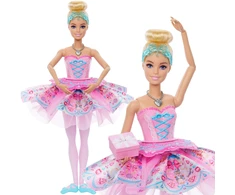 Mattel Lėlė Barbie w Dziadku do orzechów baletnica Clara ze zmieniającą się spódnicą