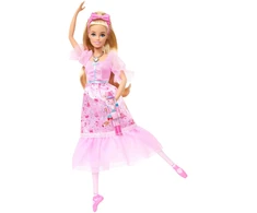 Mattel Lėlė Barbie w Dziadku do orzechów baletnica Clara w koszuli nocnej