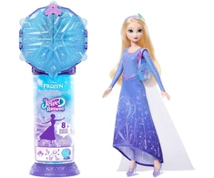Mattel Lėlė Disney Kraina Lodu Jewel Reveal Elsa na łyżwach + priedai
