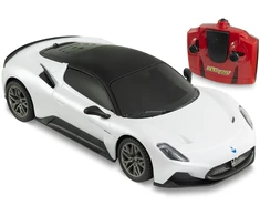 Maserati MC20 RC 1:24 Nuotolinio valdymo sportinis automobilis, baltas, 17 cm