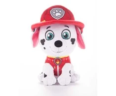 Paw Patrol Marshall pliušinis žaislas kalėdiniame megztinyje 21 cm