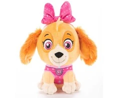 Paw Patrol Skye pliušinis žaislas kalėdiniame megztinyje 18 cm