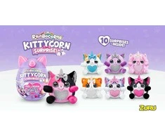 RAINBOCORNS pliušinis žaislas su aksesuarais Kittycorn, 7 serija, 9279