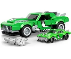 MATTEL BRICK SHOP HOT WHEELS konstruktorius – Speed Camaro (JFT16)
