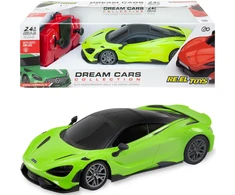 McLaren 765LT RC 1:24 Nuotoliniu būdu valdomas sportinis automobilis, žalias, 17 cm