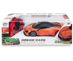 McLaren 765LT RC 1:24 Nuotoliniu būdu valdomas sportinis automobilis oranžinis 17 cm