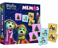 Atminties žaidimas Treflix Bauble Trouble Trefl 02734