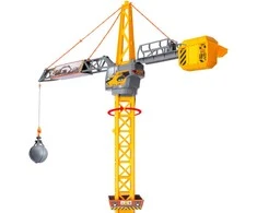 Simba Didelis kranas Nuotoliniu būdu valdomas 110 cm besisukantis kranas + nuotolinio valdymo pultas