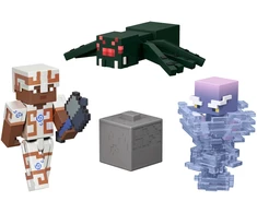Mattel Minecraft komplektas 3 figurek Tricky Trials i akcesoriów + kod