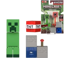 Minecraft Redstone Rinkinys Figūrėlė Creeper su armatą TNT 6+