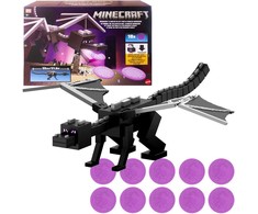 Minecraft Ender Dragon Attack figūrėlių rinkinys „Drakono kvėpavimas“ 55 cm