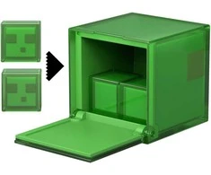 Mattel „Minecraft“ lipnių stūmoklių gaudyklių figūrėlių rinkinys „Redstone Charged Series“