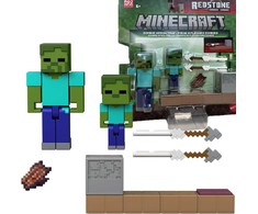 Mattel Figūrėlė Minecraft su spąstų rinkiniu