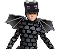 Disguise Dragon Minecraft Ender drakono karnavalinis kostiumas berniukui 127-136 cm (7-8 metų)