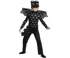 Disguise Minecraft karnavalinis kostiumas berniukui Ender Dragon Ender Dragon kostiumo kaukė 137-149 cm (10-12 metų)