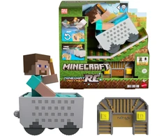Minecraft zdalnie sterowany wagonik Steve'a RC