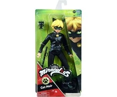 Bandai Lėlė Miraculous Juodas Kot Cat Noir + priedai